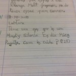 Les nostres llibretes de català.