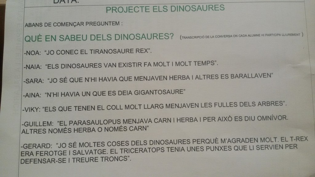 COSES QUE SABEM