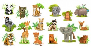 variedad-de-material-de-vectores-animales_15-8601