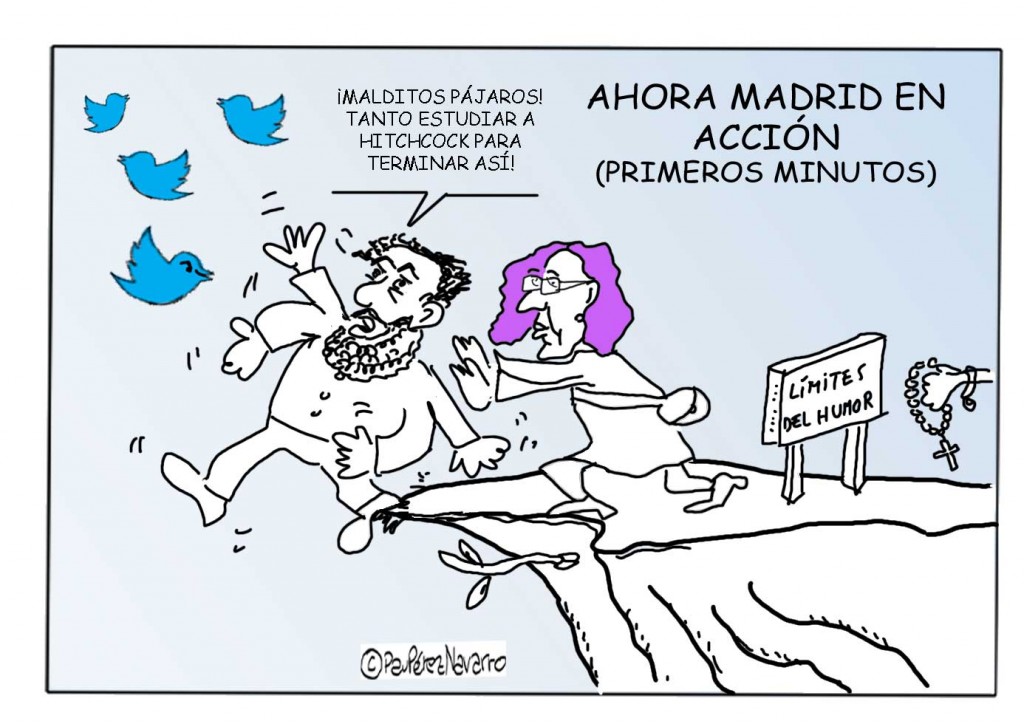 EL fulminate principio de Guillermo Zapata en Ahora Madrid