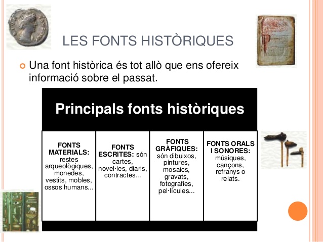 fonts historiques
