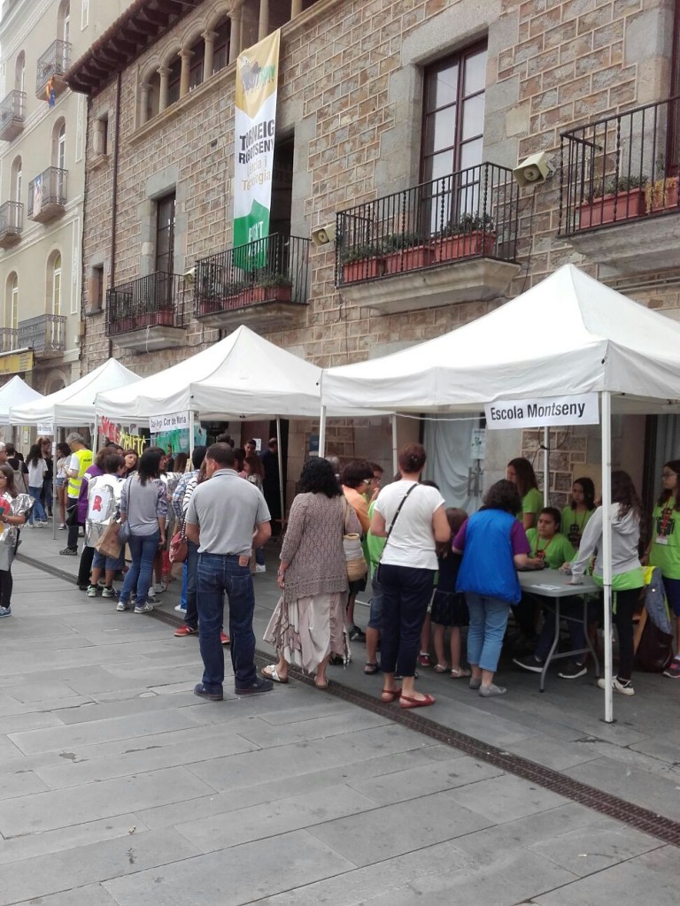 Parades on cada centre exposa el projecte ideat pels nois i noies