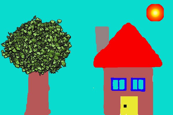 Arbre i casa