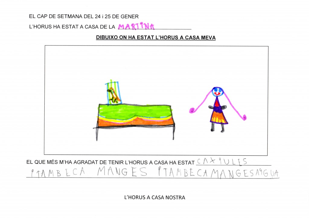 Dibuix Horus martina