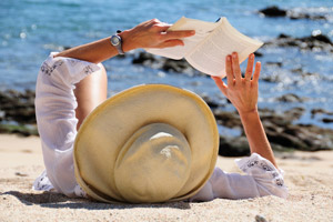 Sol + llibre = felicitat