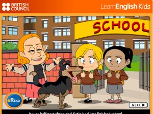 Read and listen to a story about a dog who wants to go on the swings!