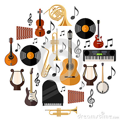 assorted-musical-instruments-massorted-design-formed-roundusical-design-formed-round-51737722