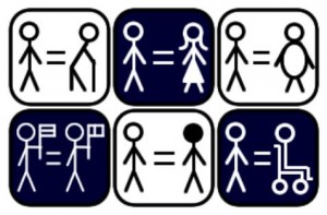 Totes les persones, per molt diverses que poguem ser som iguals, ja que som persones!