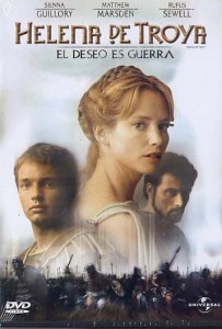 Portada de la pel·lícula "Helena de Troya, El deseo es guerra" de John Kent Harrison.