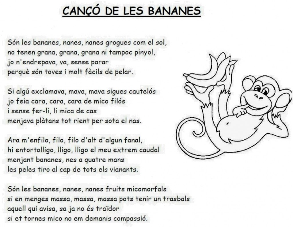 Cançó de les bananes