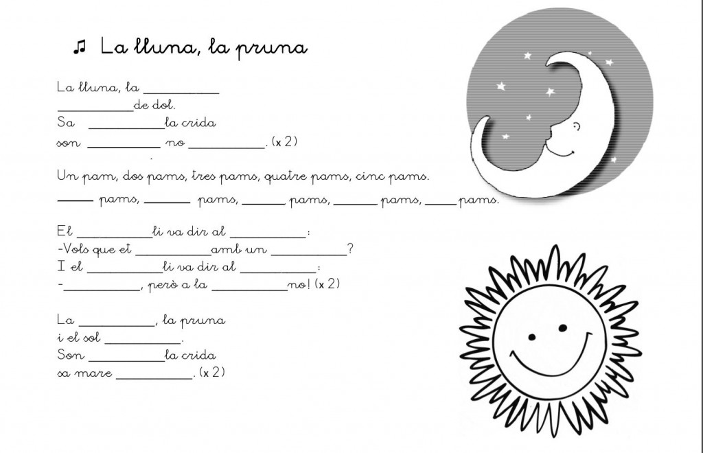 La lluna  la pruna