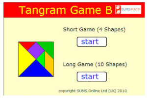 Two Tangram Games to challenge your skills