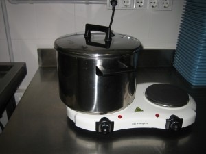 ---faves a la menta i pèsols amb bacon 024