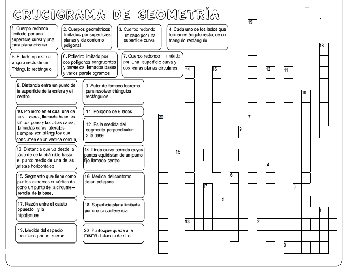 crucigrama
