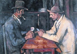 “Els jugadors de cartes” de Paul Cézanne, entre 1890 i el 1894
