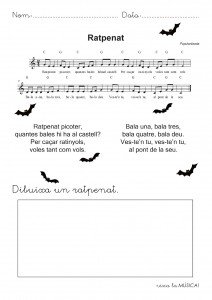 fitxa partitura ratpenat