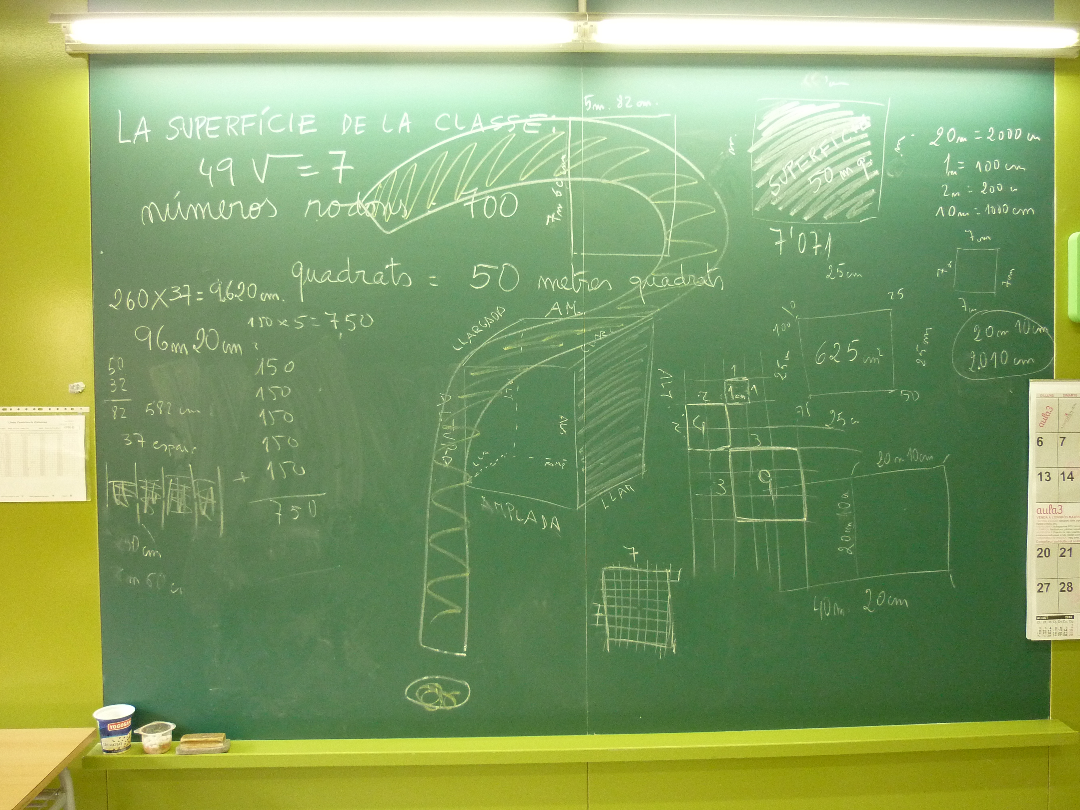 pissarra matemàtica