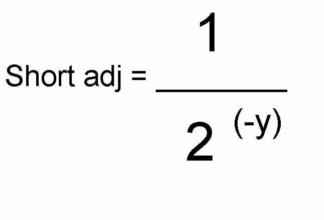 Short adjectives equation