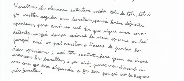 com ens cuidem a l'escola Raül