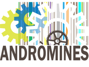 Andromines logo text base 450 px