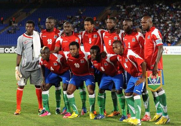 La selecció de Gàmbia