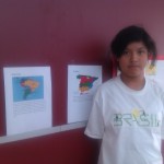 Jo vaig exposar el meu treball de Bolivia. Vaig explicar el numero d’habitants, la seva capital, i d’Espanya va ser molt divertit!