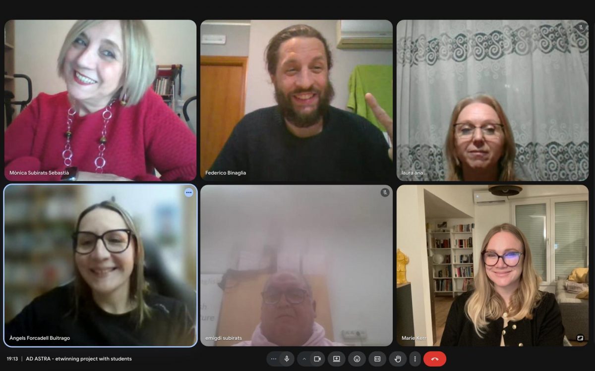 First meeting with Students – eTwinning Ad Astra Project