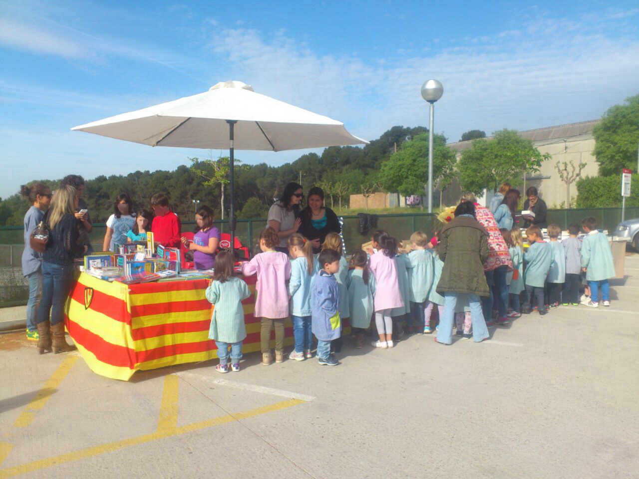 Cicle Infantil visita la parada de l'AMPA