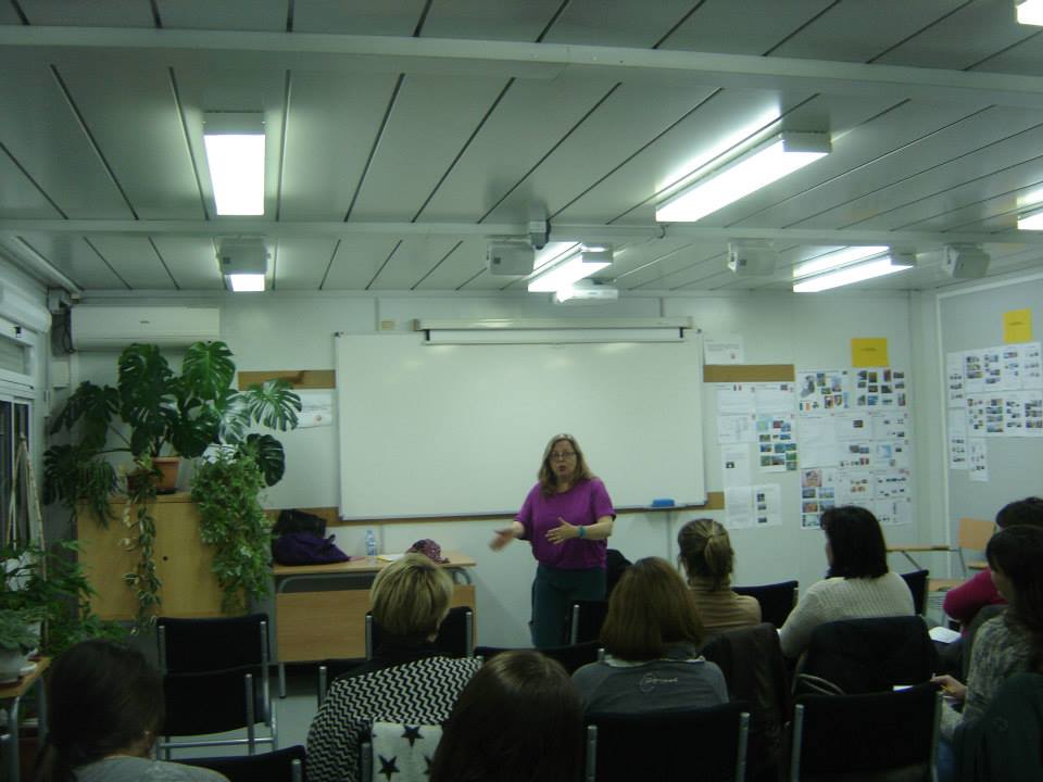 Catherine Favret a EOI Tàrrega febrer 2015
