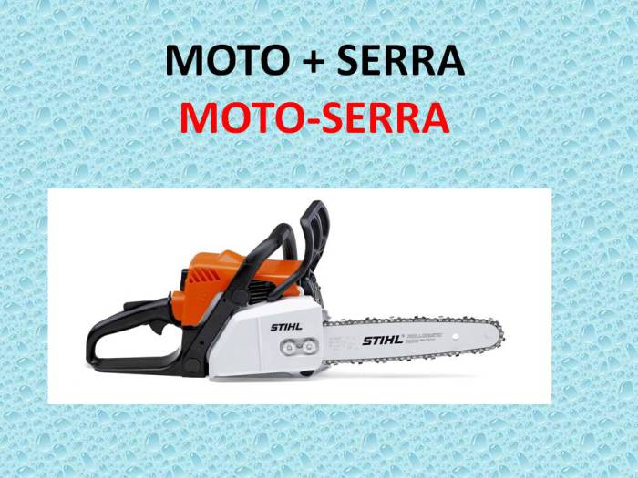 moto-serra