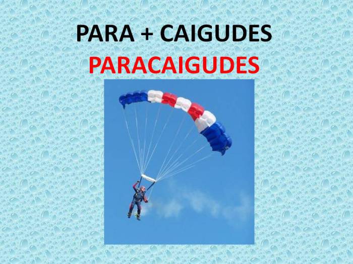 paracaigudes
