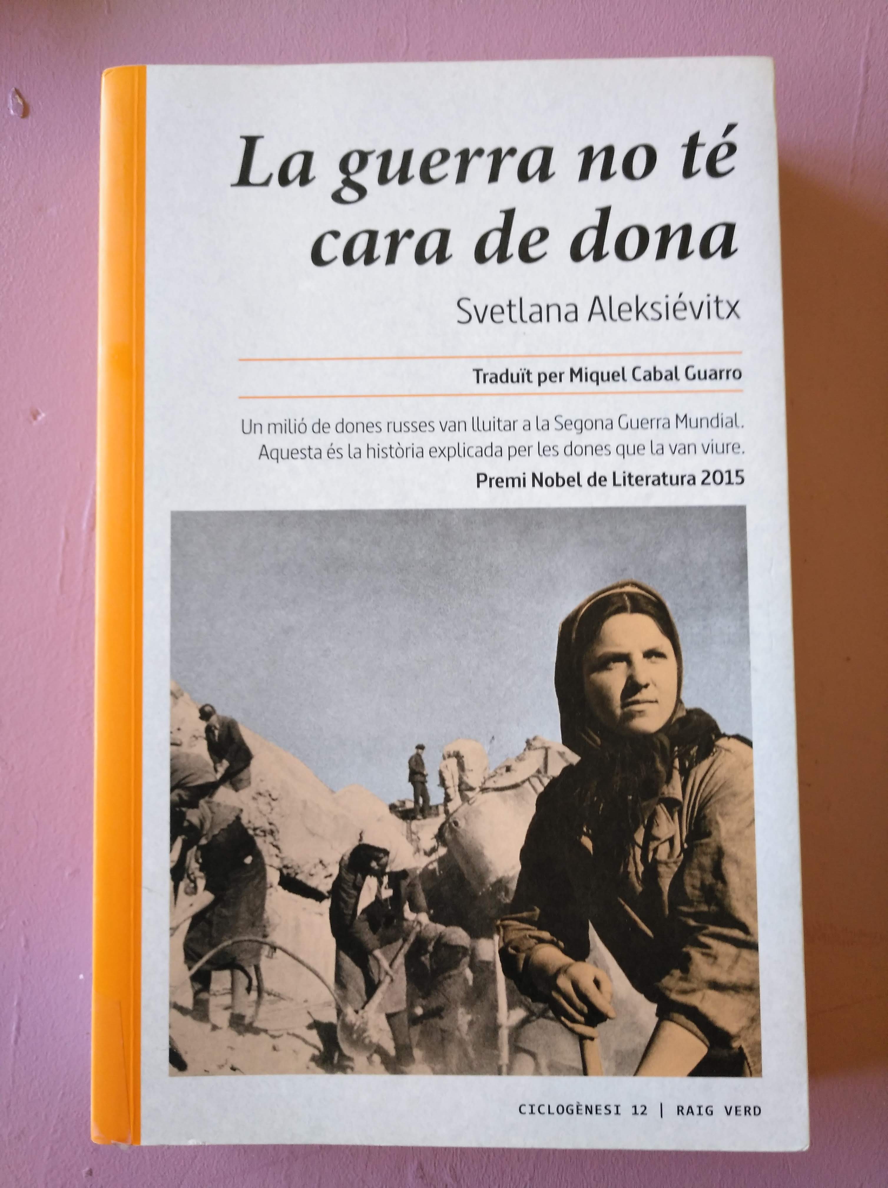La guerra no té cara de dona