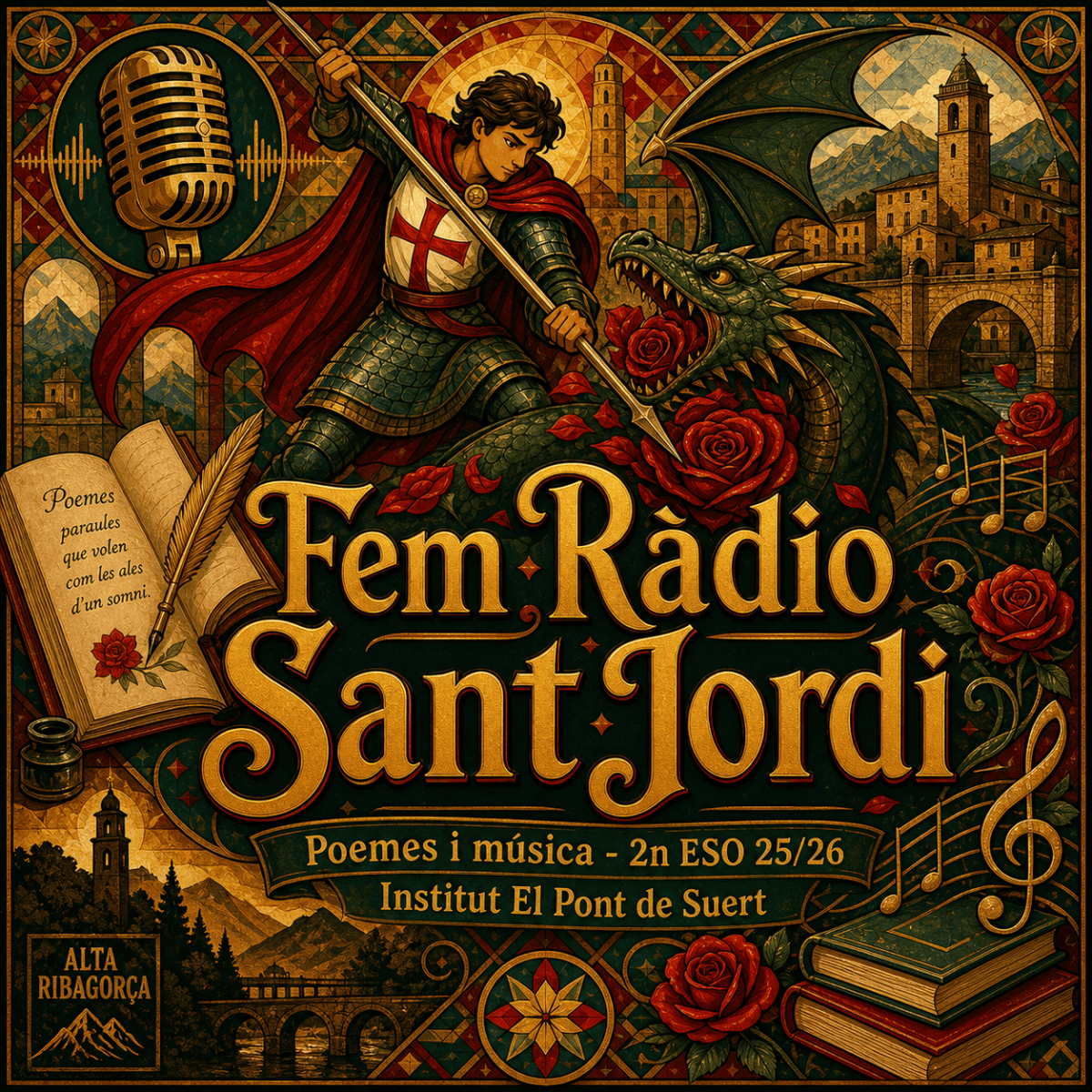 Fem Ràdio celebra Sant Jordi 2026