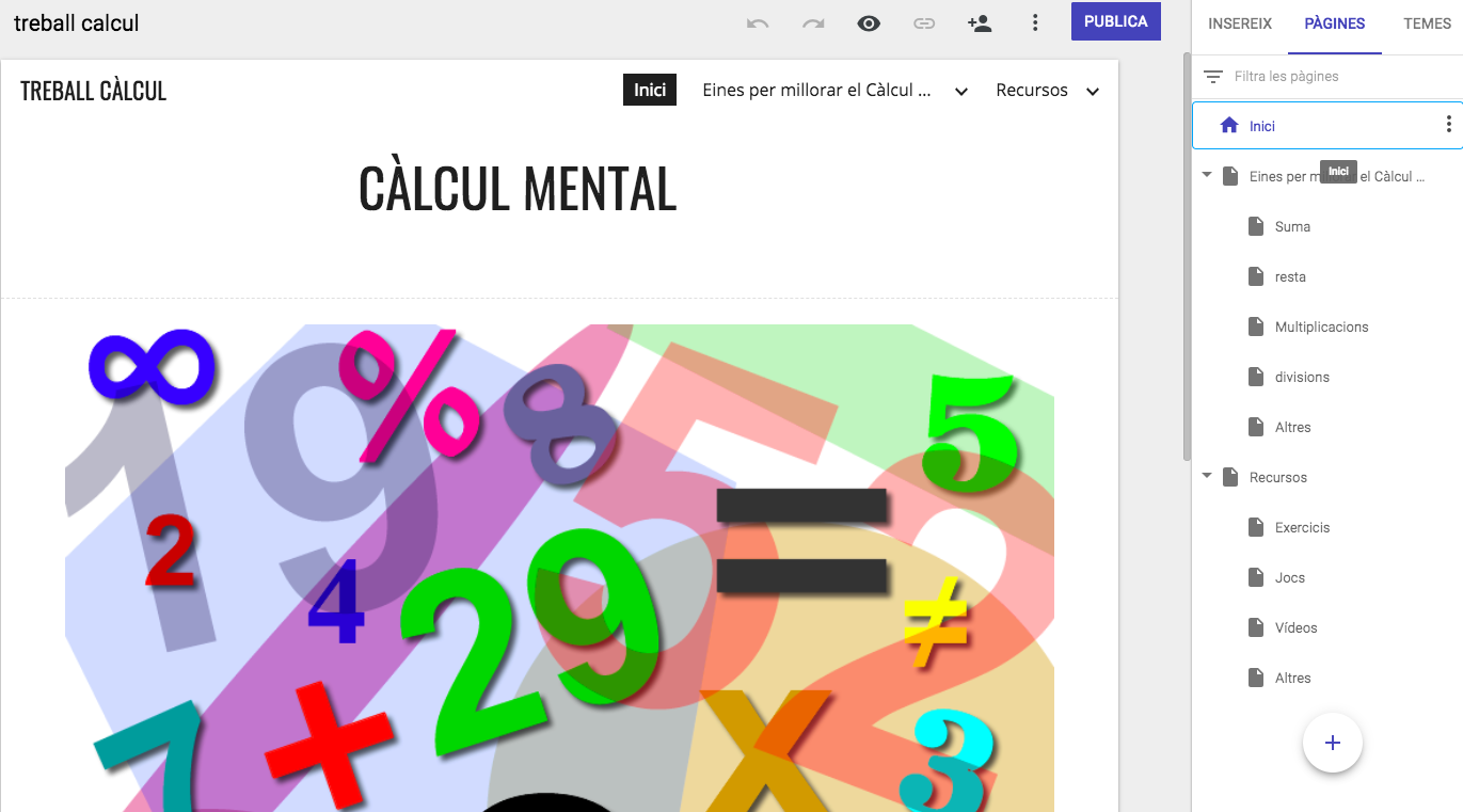 Part dels blogs dels meus alumnes