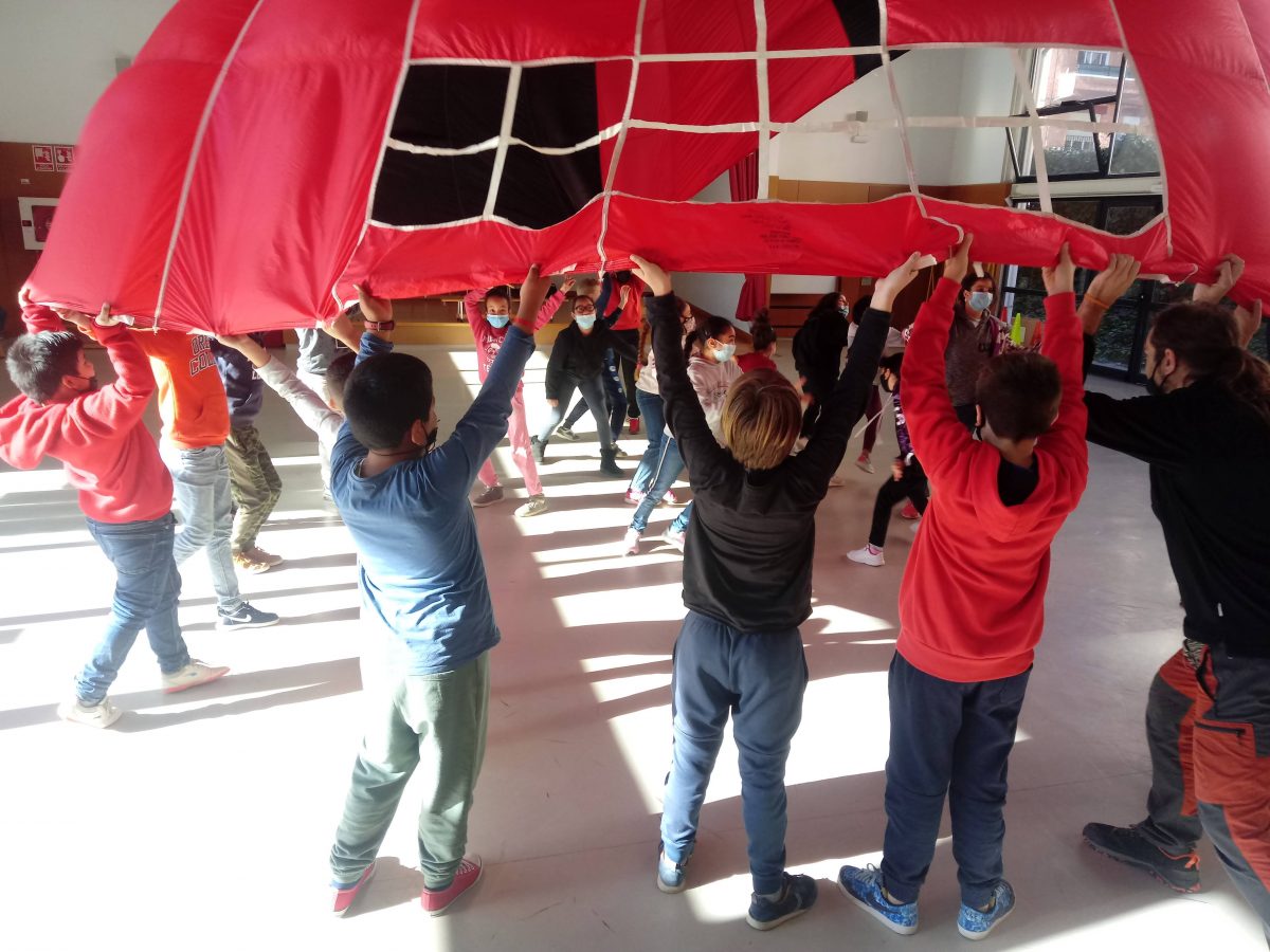 Activitat Paracaigudes