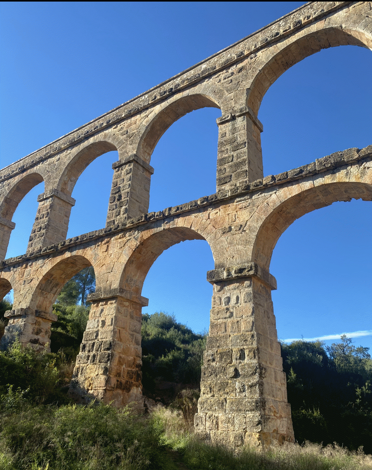 Aqüeducte des de baix