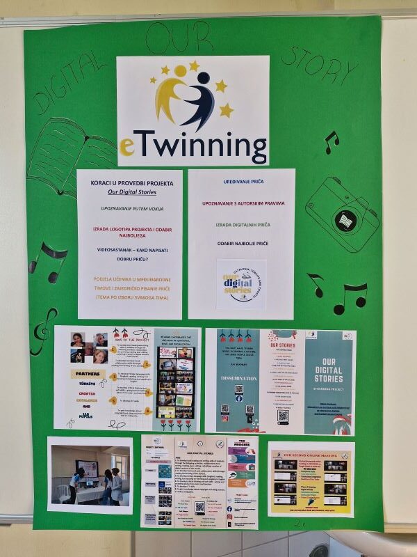 Na Danu otvorenih vrata EBŠ predstavljen eTwinning projekt Our Digital Stories