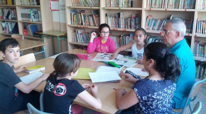 Redactors en plena feina