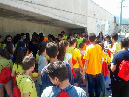 La trobada de l’escola El Turó amb l’IES La Ferreria