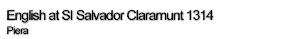 English at SI Salvador Claramunt 1314