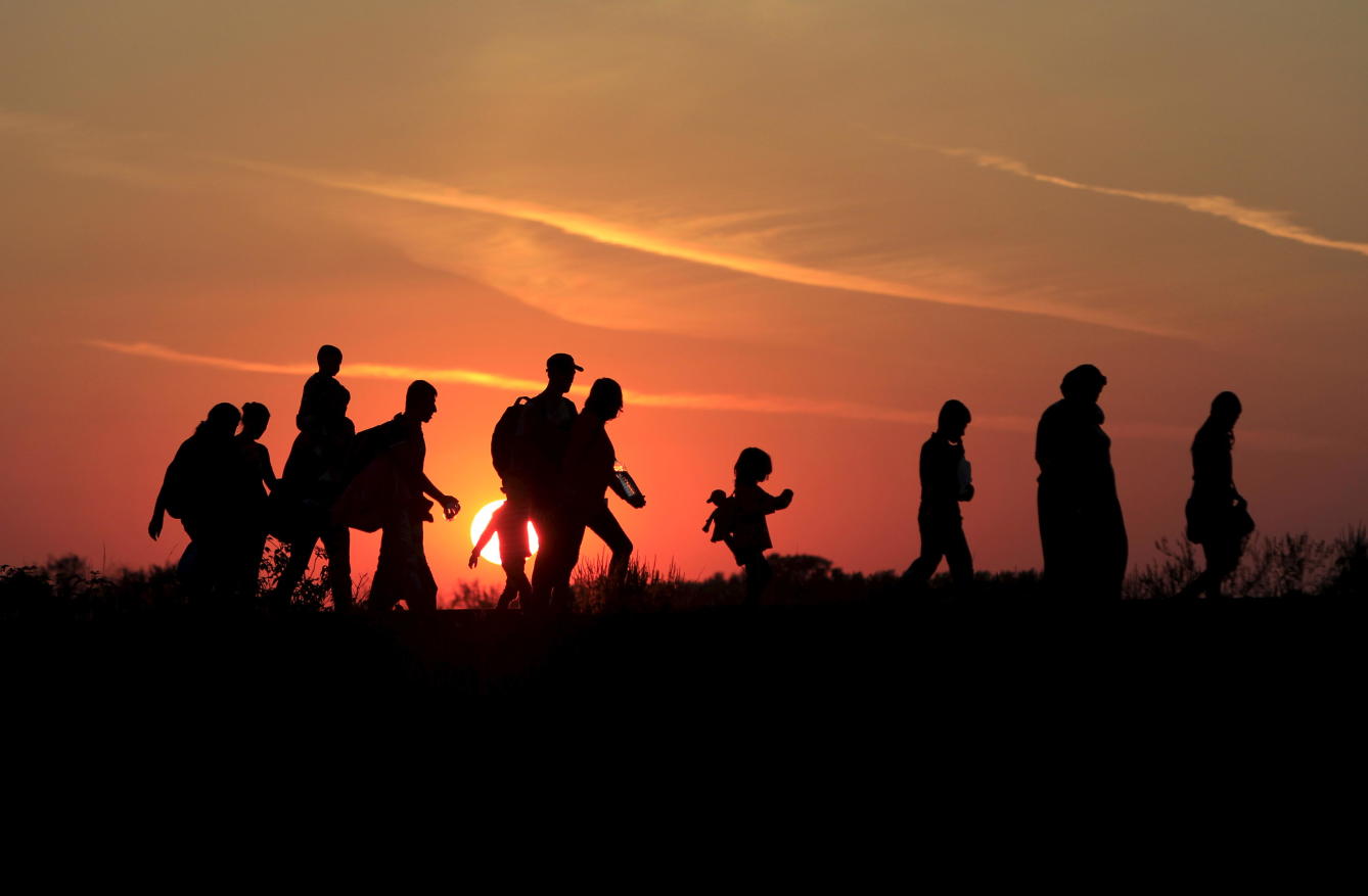 El camí dels refugiats.