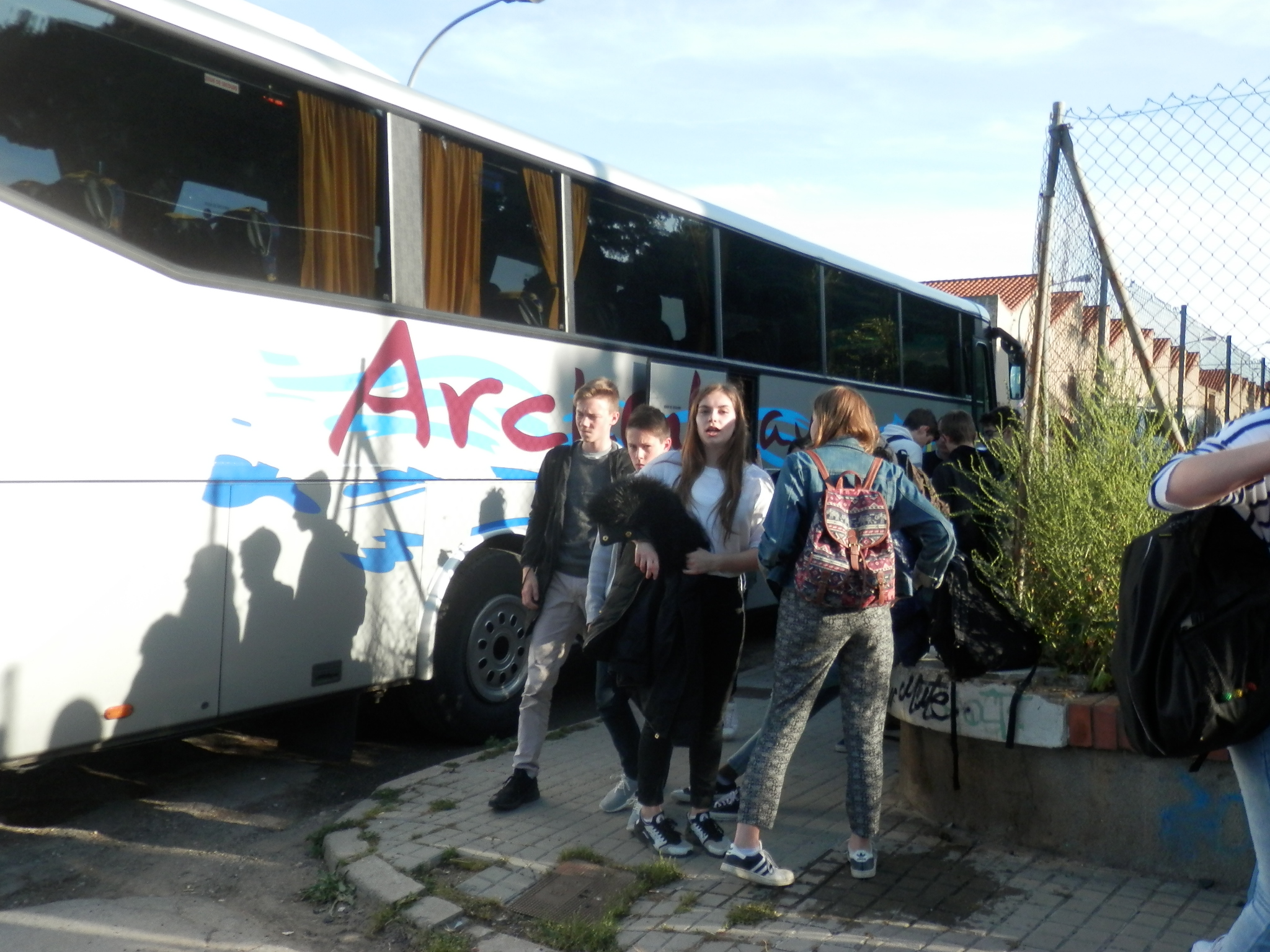L'arrivée