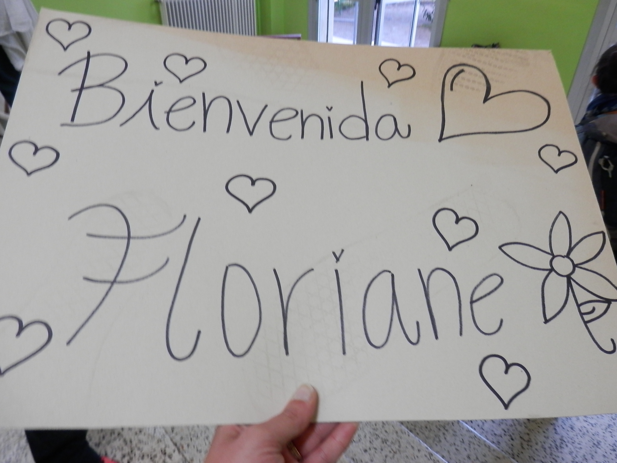 L'affiche d'accueil !