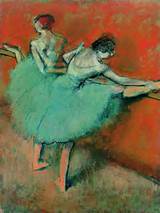 Les danseuses à la barre