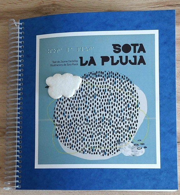 Sota la pluja braille