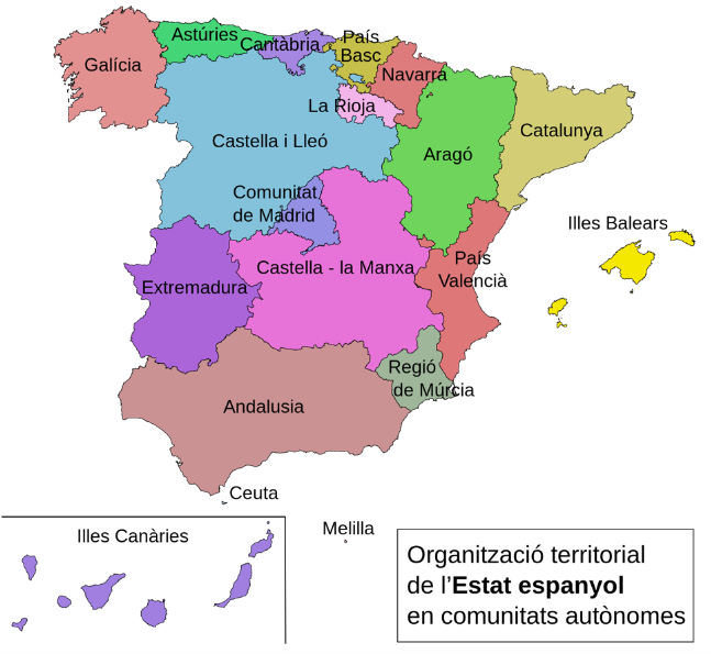 Comunitats autònomes