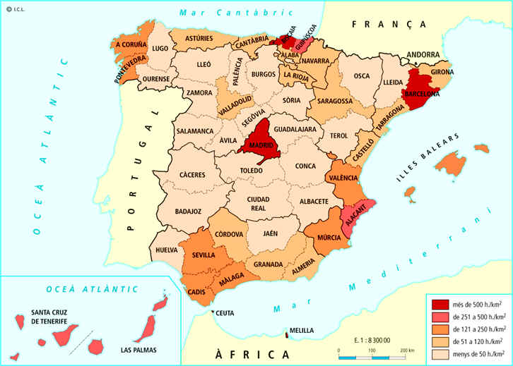 Densitat de població