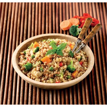 Quinoa with vegetables