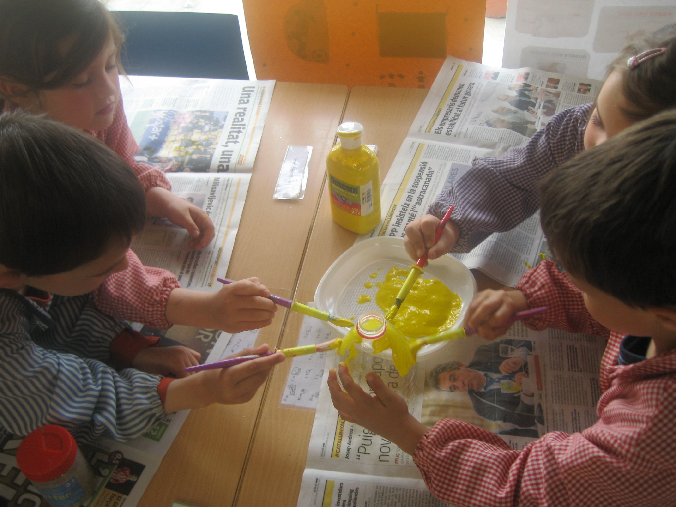 treball cooperatiu flors de primavera (11)