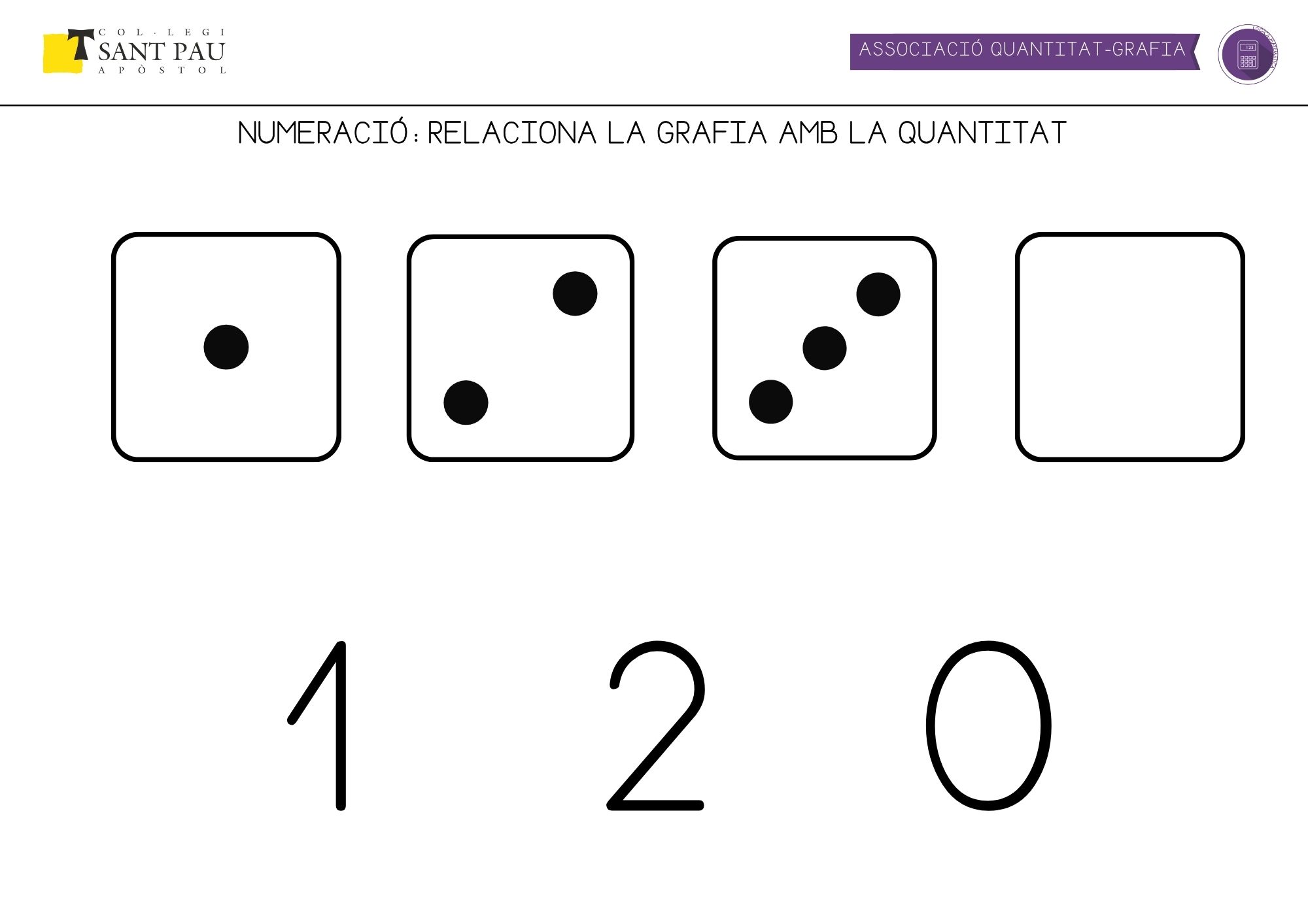 relaciona quantitat grafia